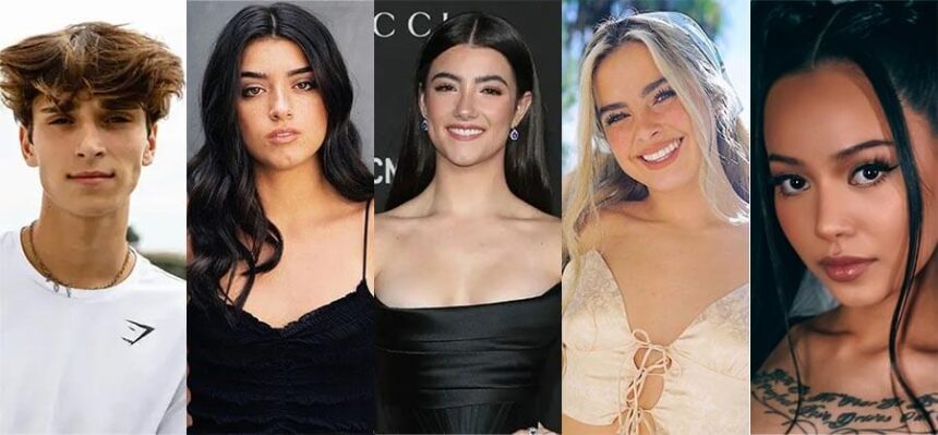 celebs on tiktok