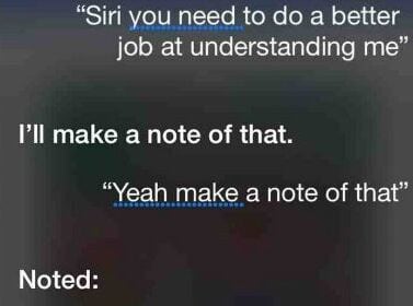 siri mishears