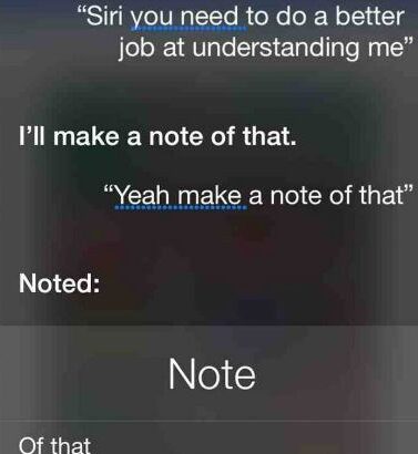 siri mishears