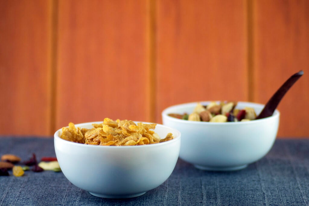 cereal for dinner