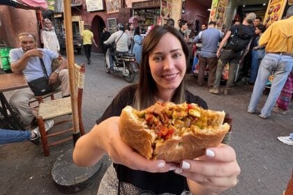 Moroccan street food, viral TikTok food, travel eats