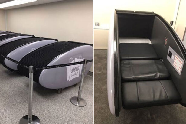 Sleep Pods in Malls