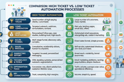 high ticket vs low ticket automation